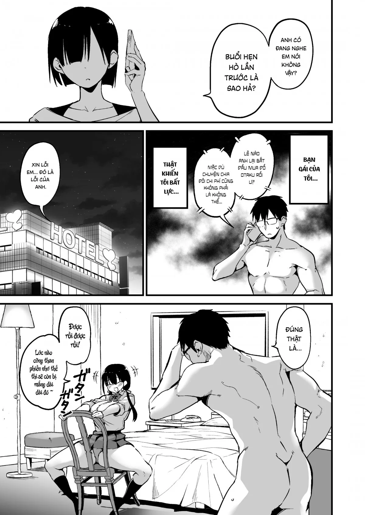 HentaiVN.net - Ảnh 3 - Kanojo no Imouto ga Kyonyuu MiniSkir JK de Koakuma-kei 5 - Chap 1