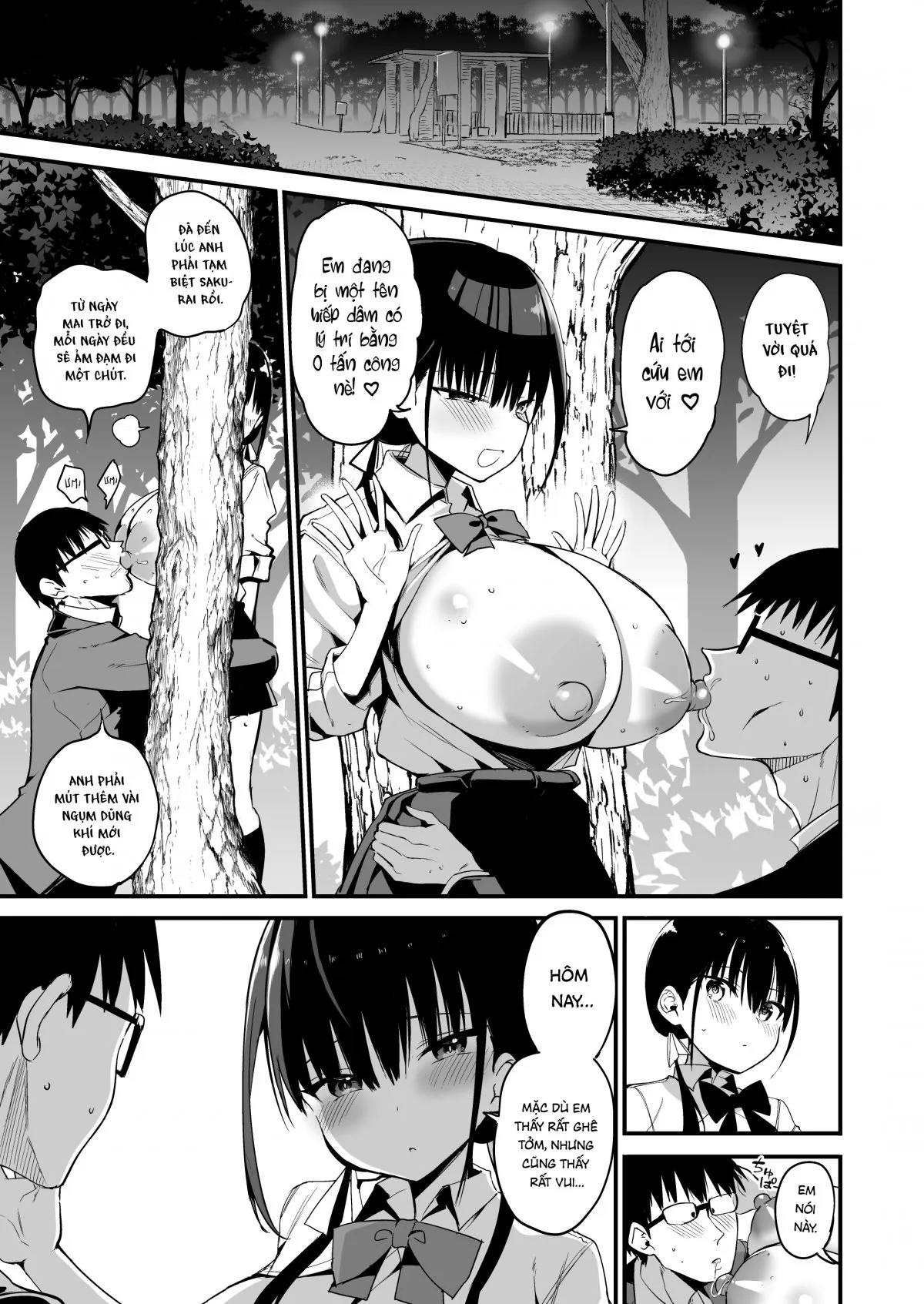 HentaiVN.net - Ảnh 11 - Kanojo no Imouto ga Kyonyuu MiniSkir JK de Koakuma-kei 5 - Chap 3