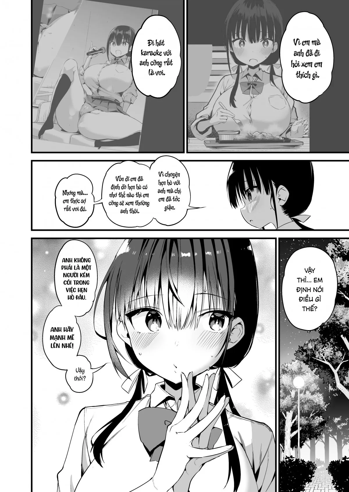 HentaiVN.net - Ảnh 12 - Kanojo no Imouto ga Kyonyuu MiniSkir JK de Koakuma-kei 5 - Chap 3