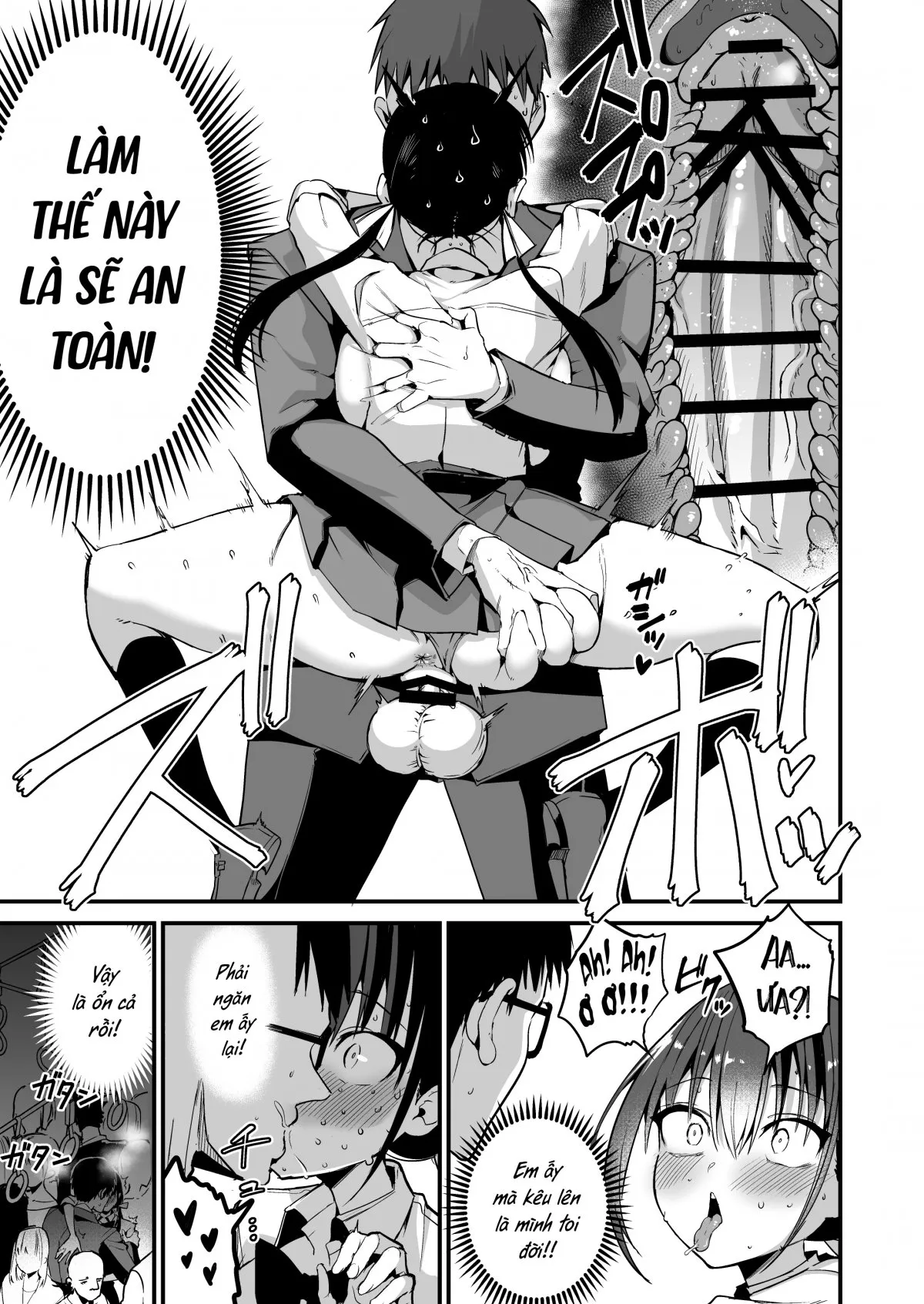 HentaiVN.net - Ảnh 9 - Kanojo no Imouto ga Kyonyuu MiniSkir JK de Koakuma-kei 5 - Chap 3