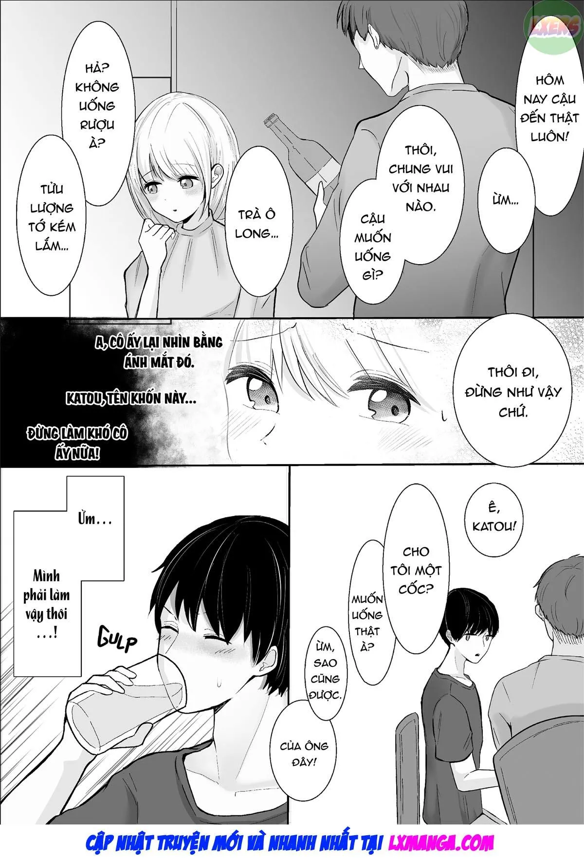 HentaiVN.net - Ảnh 5 - Otonashii Kouhai ni Semerare Ikikuruu Hanashi - Oneshot