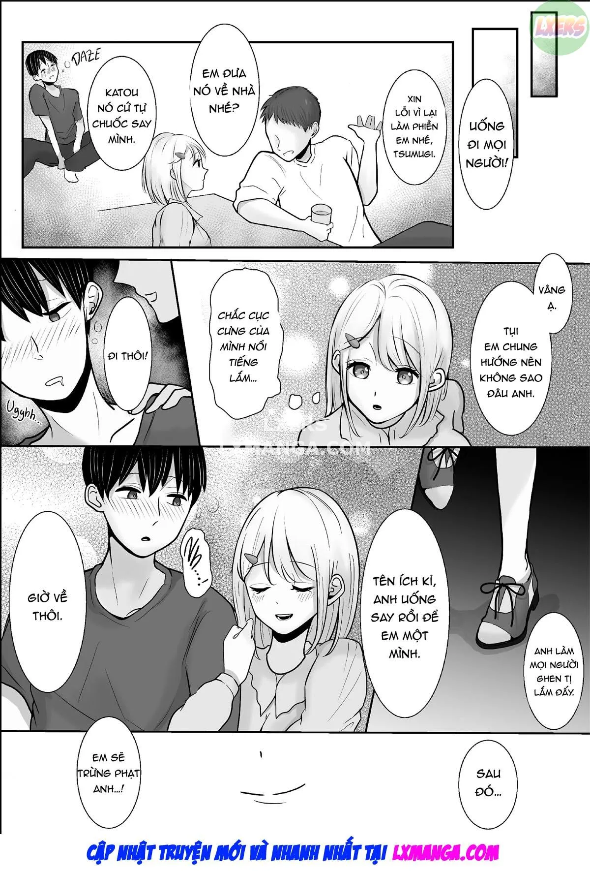 HentaiVN.net - Ảnh 62 - Otonashii Kouhai ni Semerare Ikikuruu Hanashi - Oneshot