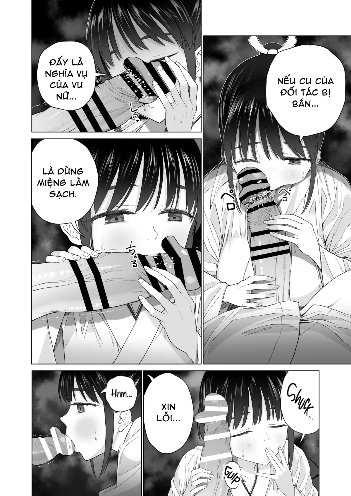 HentaiVN.net - Ảnh 12 - Nghi lễ thụ thai [Inyou no Gi] - Chap 1