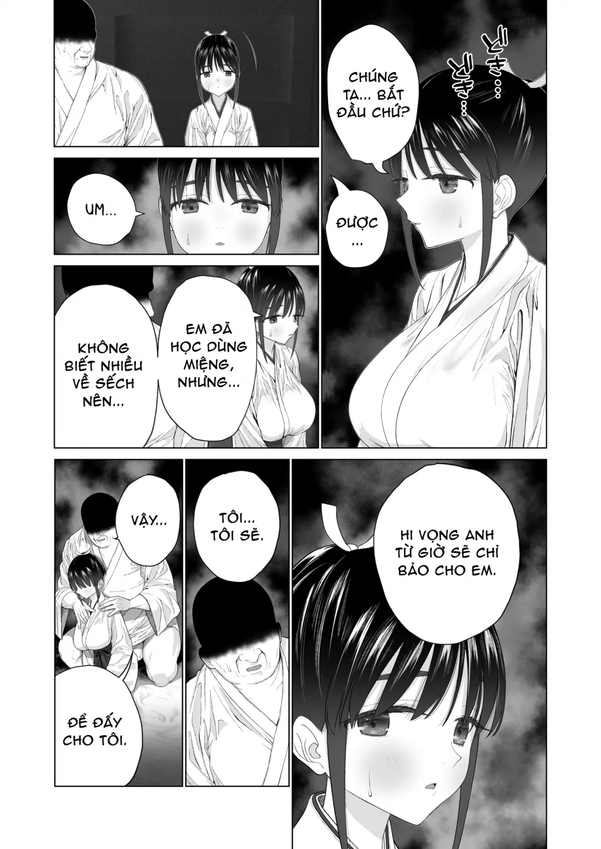 HentaiVN.net - Ảnh 16 - Nghi lễ thụ thai [Inyou no Gi] - Chap 1