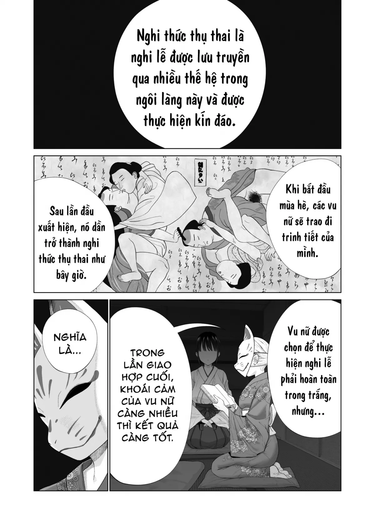 HentaiVN.net - Ảnh 5 - Nghi lễ thụ thai [Inyou no Gi] - Chap 1