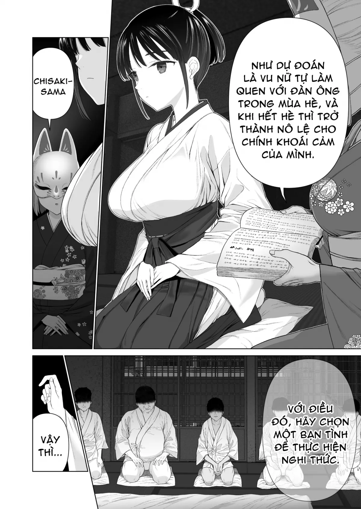 HentaiVN.net - Ảnh 6 - Nghi lễ thụ thai [Inyou no Gi] - Chap 1