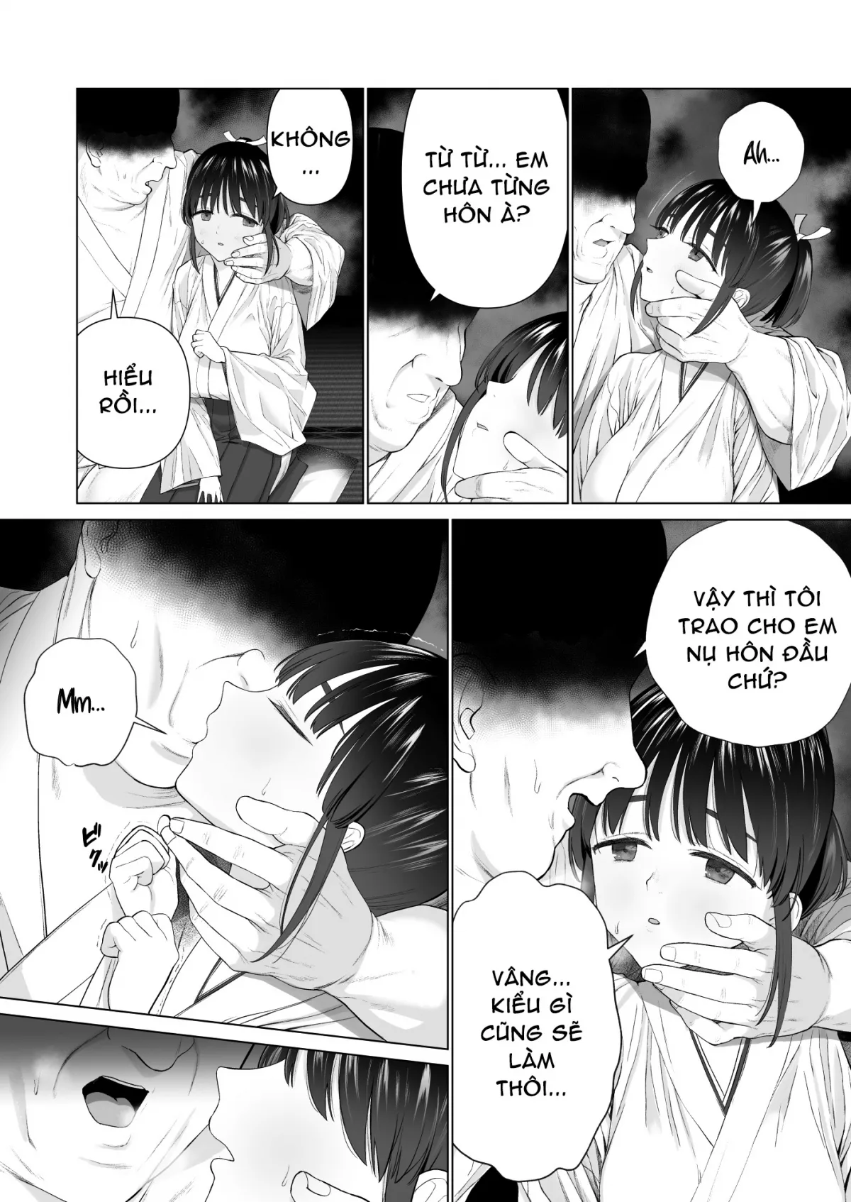 HentaiVN.net - Ảnh 9 - Nghi lễ thụ thai [Inyou no Gi] - Chap 1