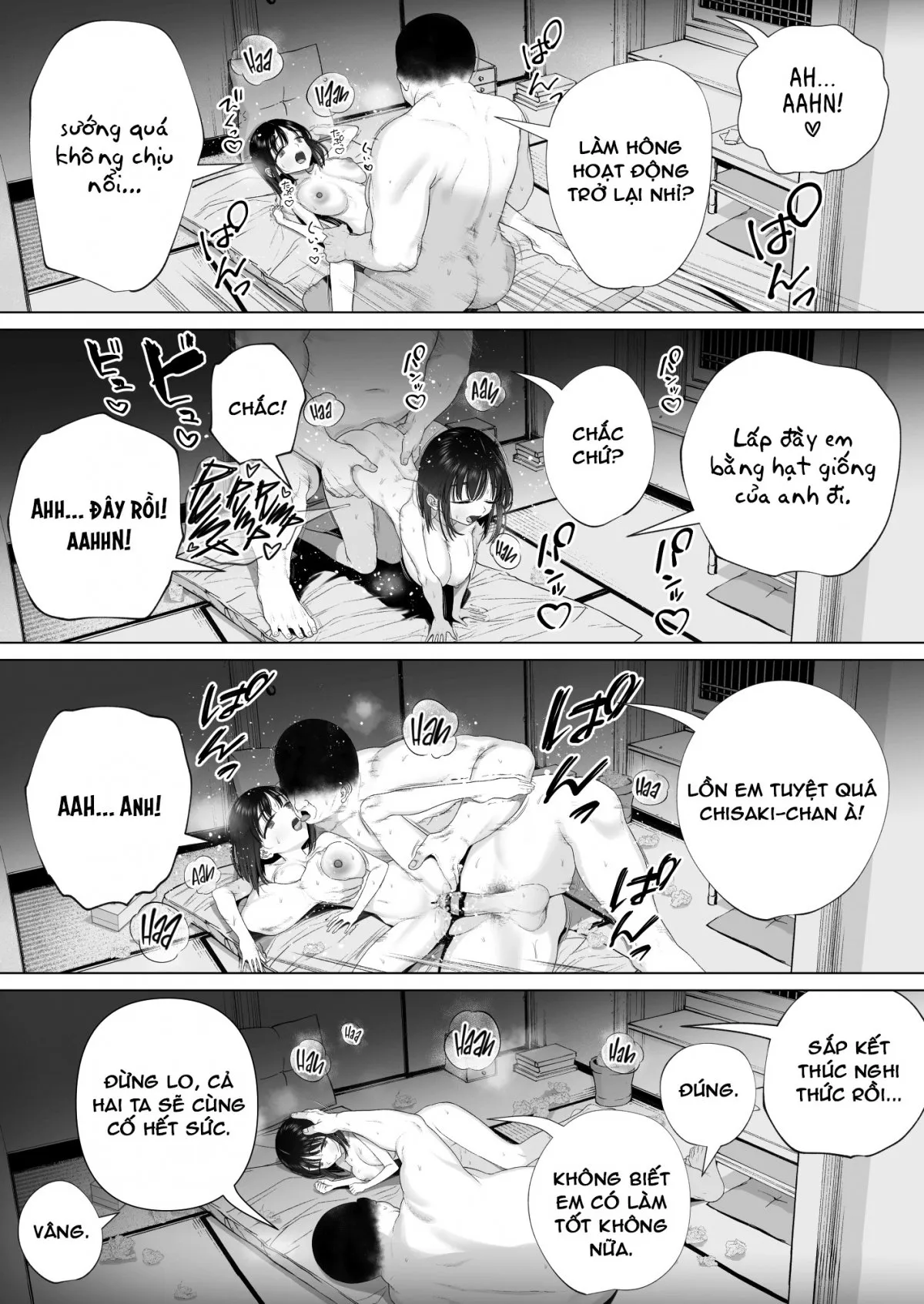 HentaiVN.net - Ảnh 9 - Nghi lễ thụ thai [Inyou no Gi] - Chap 3