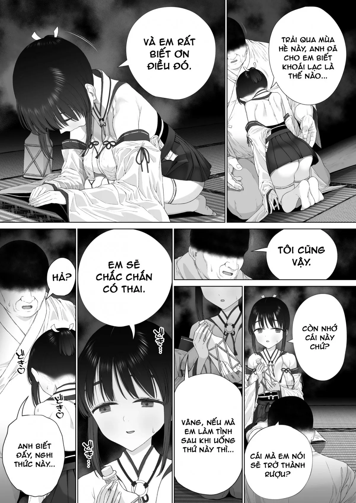HentaiVN.net - Ảnh 12 - Nghi lễ thụ thai [Inyou no Gi] - Chap 3
