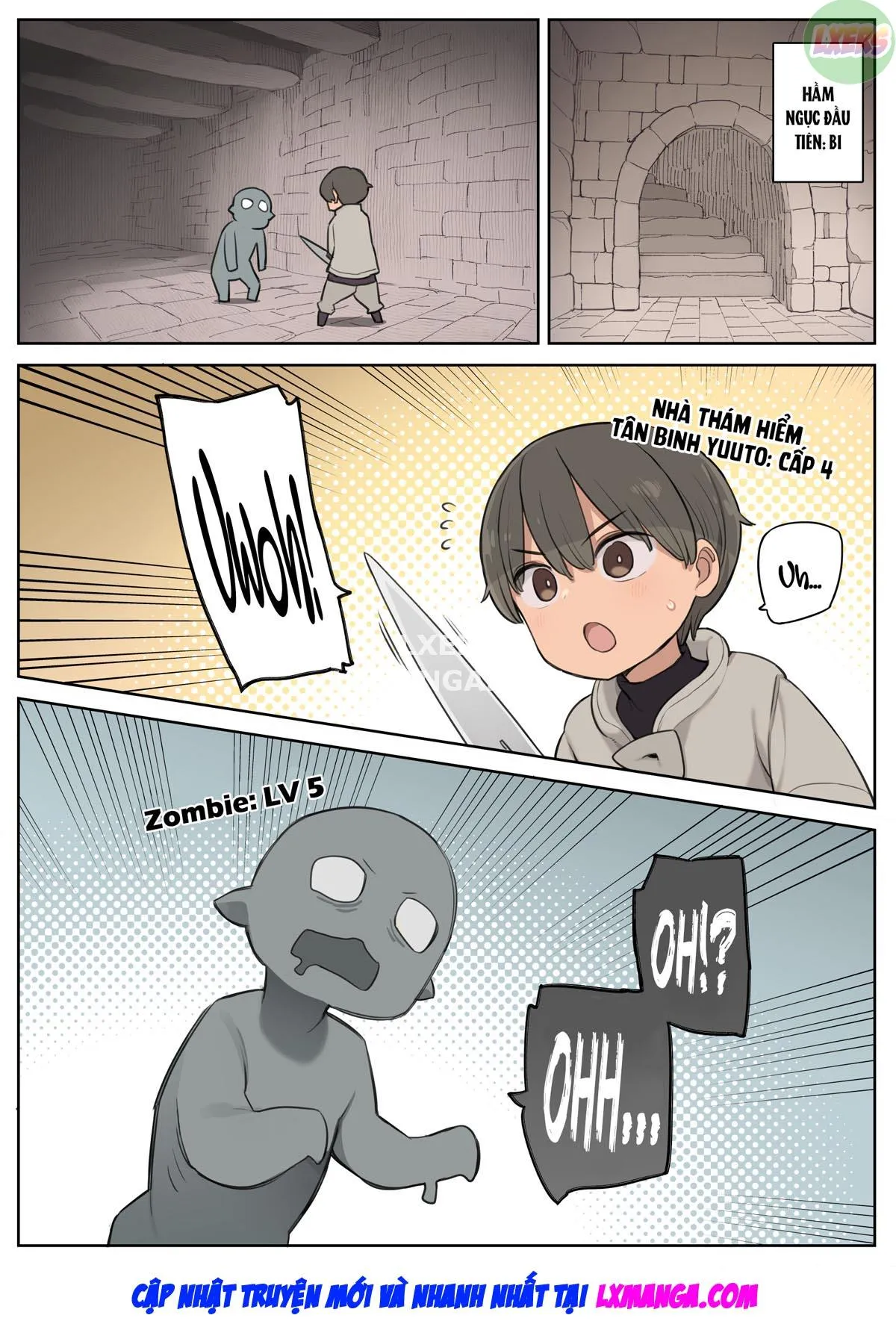 HentaiVN.net - Ảnh 3 - Adventuring With A Naughty Skill! [Ecchi Na Skill De Boukenchuu!] - Oneshot