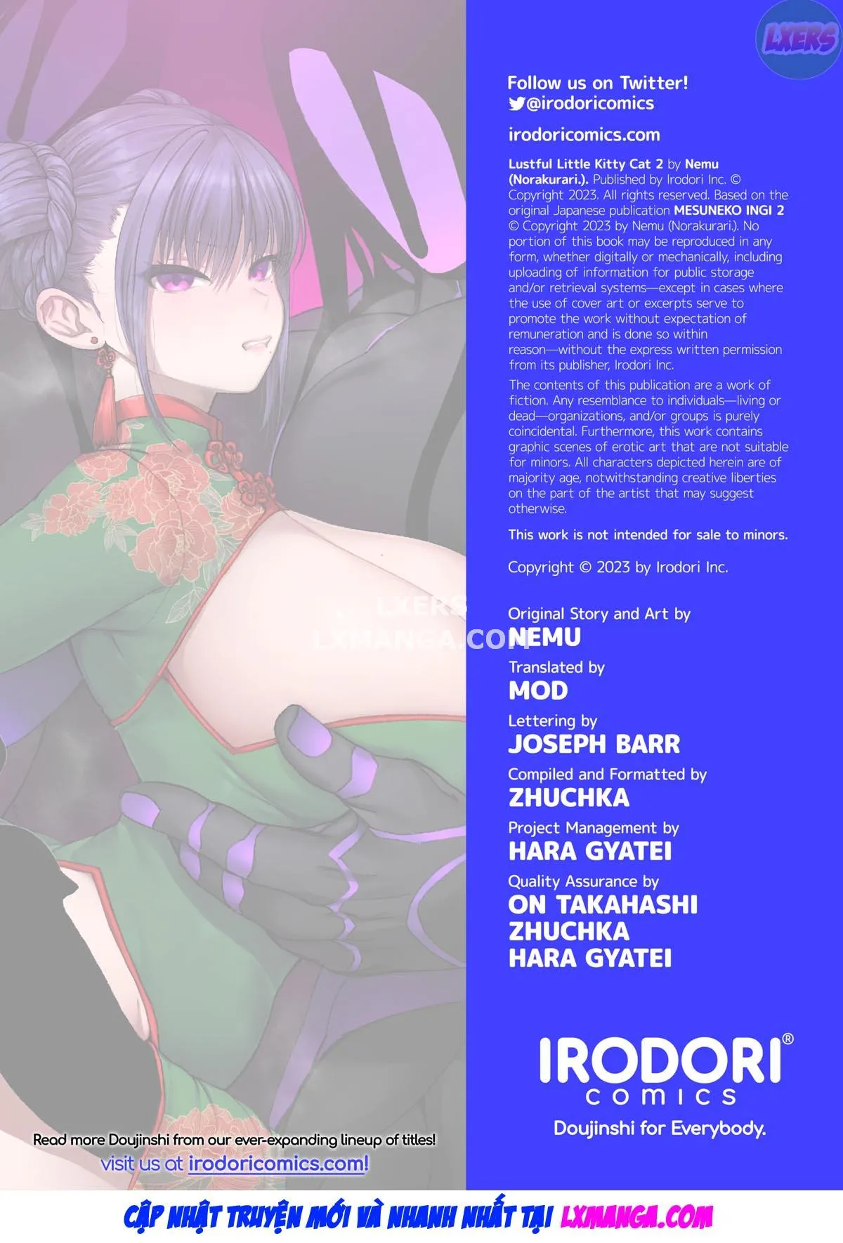 HentaiVN.net - Ảnh 47 - Trò dâm cùng mèo cái (nguyên tác) [メスネコ淫戯; Mesu Neko Ingi; Lustful Little Kitty Cat] - Chap 2 - [END]