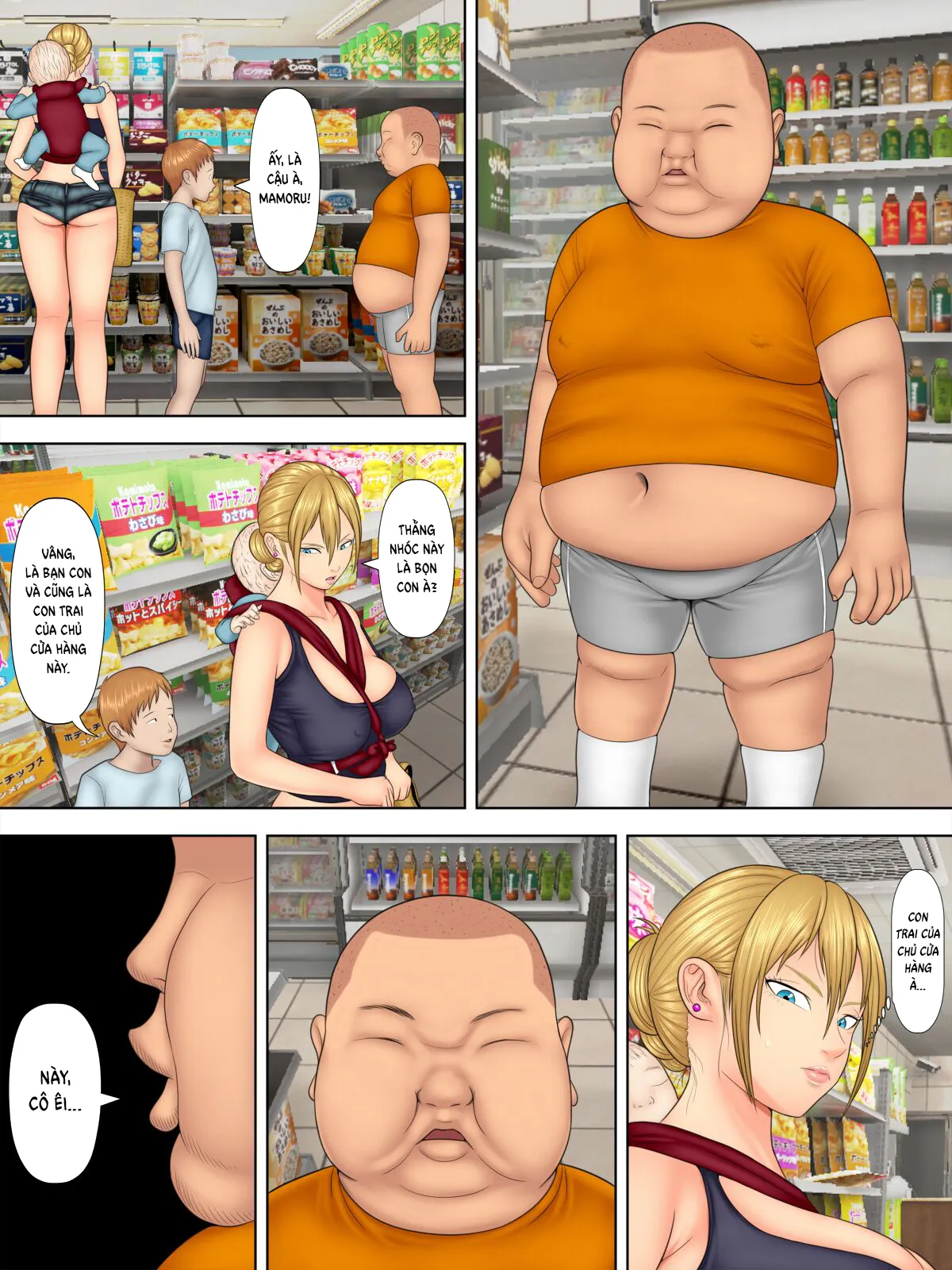 HentaiVN.net - Ảnh 11 - Shoplifting Mom And Store Manager's Son [Manbiki Mama to Tencho no Musuko] - Chap 1.1