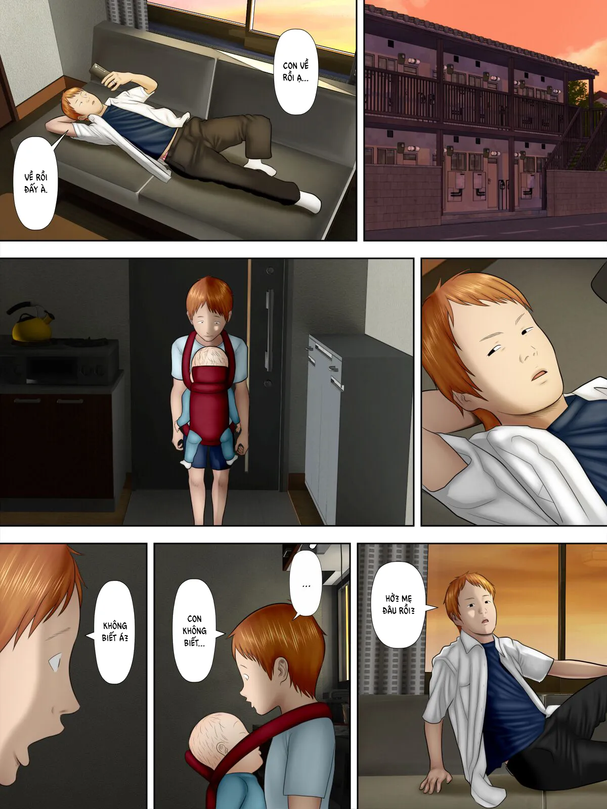 HentaiVN.net - Ảnh 17 - Shoplifting Mom And Store Manager's Son [Manbiki Mama to Tencho no Musuko] - Chap 1.1