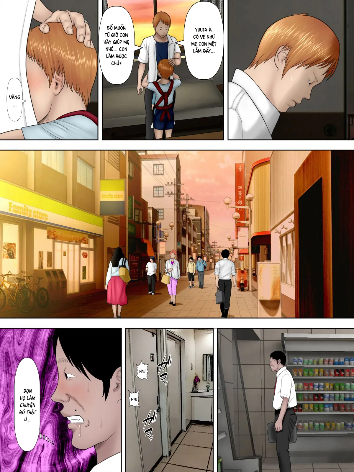 HentaiVN.net - Ảnh 20 - Shoplifting Mom And Store Manager's Son [Manbiki Mama to Tencho no Musuko] - Chap 1.1