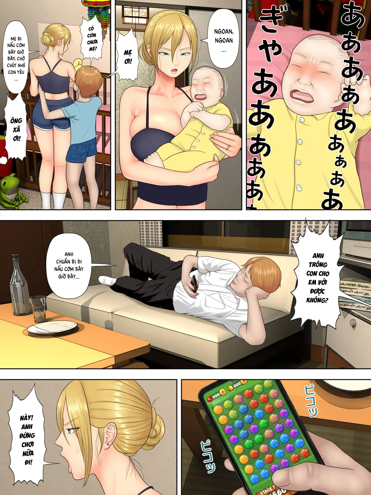 HentaiVN.net - Ảnh 4 - Shoplifting Mom And Store Manager's Son [Manbiki Mama to Tencho no Musuko] - Chap 1.1