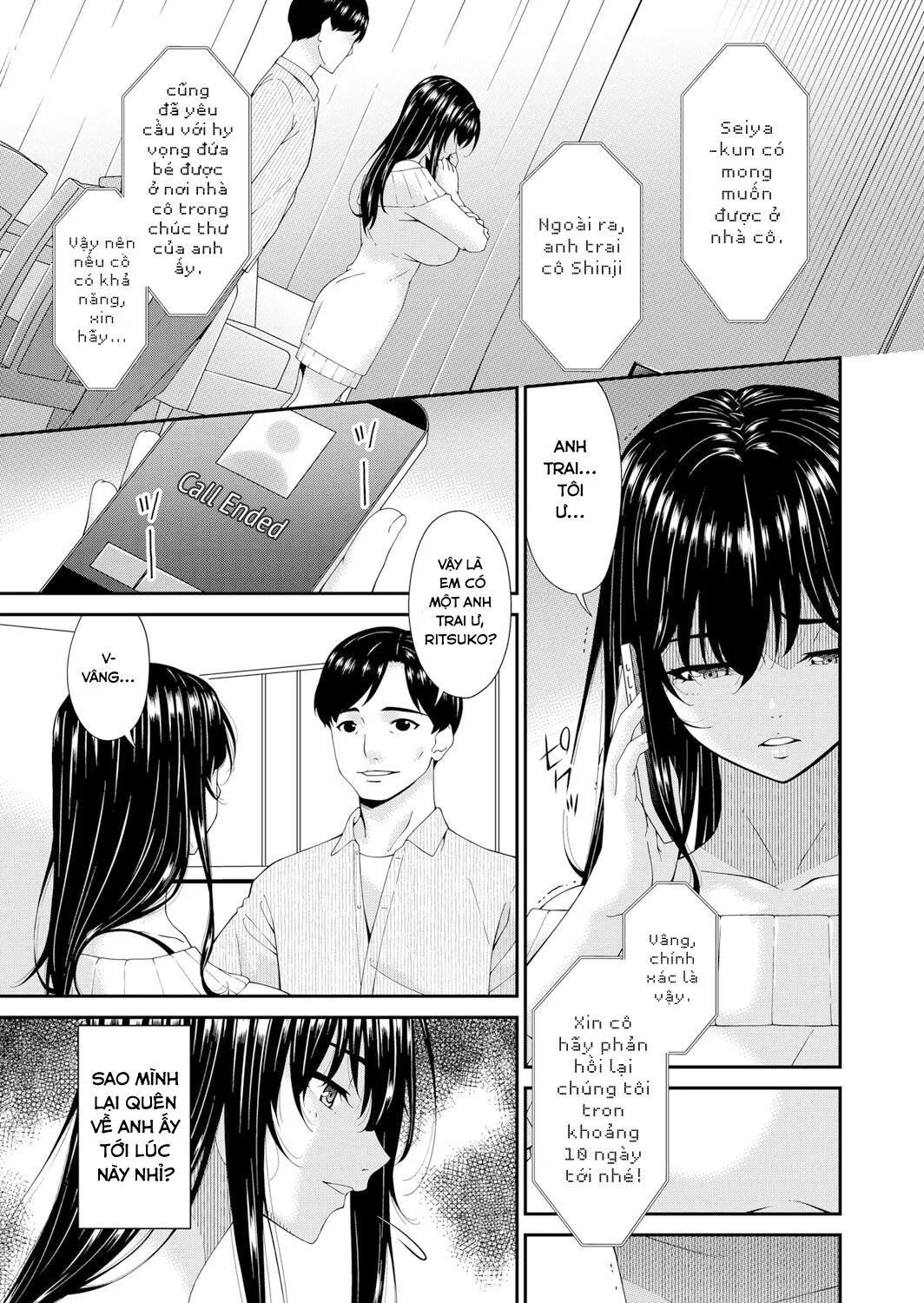 HentaiVN.net - Ảnh 5 - Saiin Kazoku [Hypnotic Family] - Chap 1