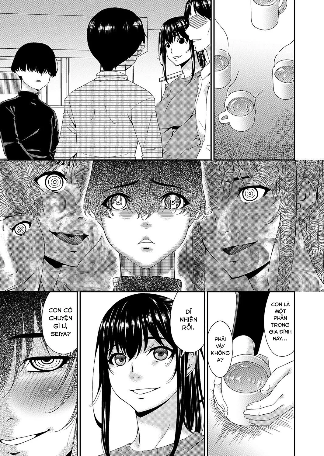 HentaiVN.net - Ảnh 3 - Saiin Kazoku [Hypnotic Family] - Chap 3