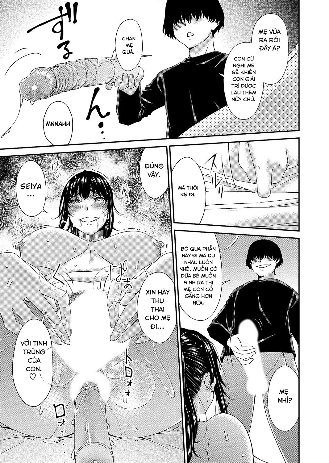 HentaiVN.net - Ảnh 9 - Saiin Kazoku [Hypnotic Family] - Chap 4