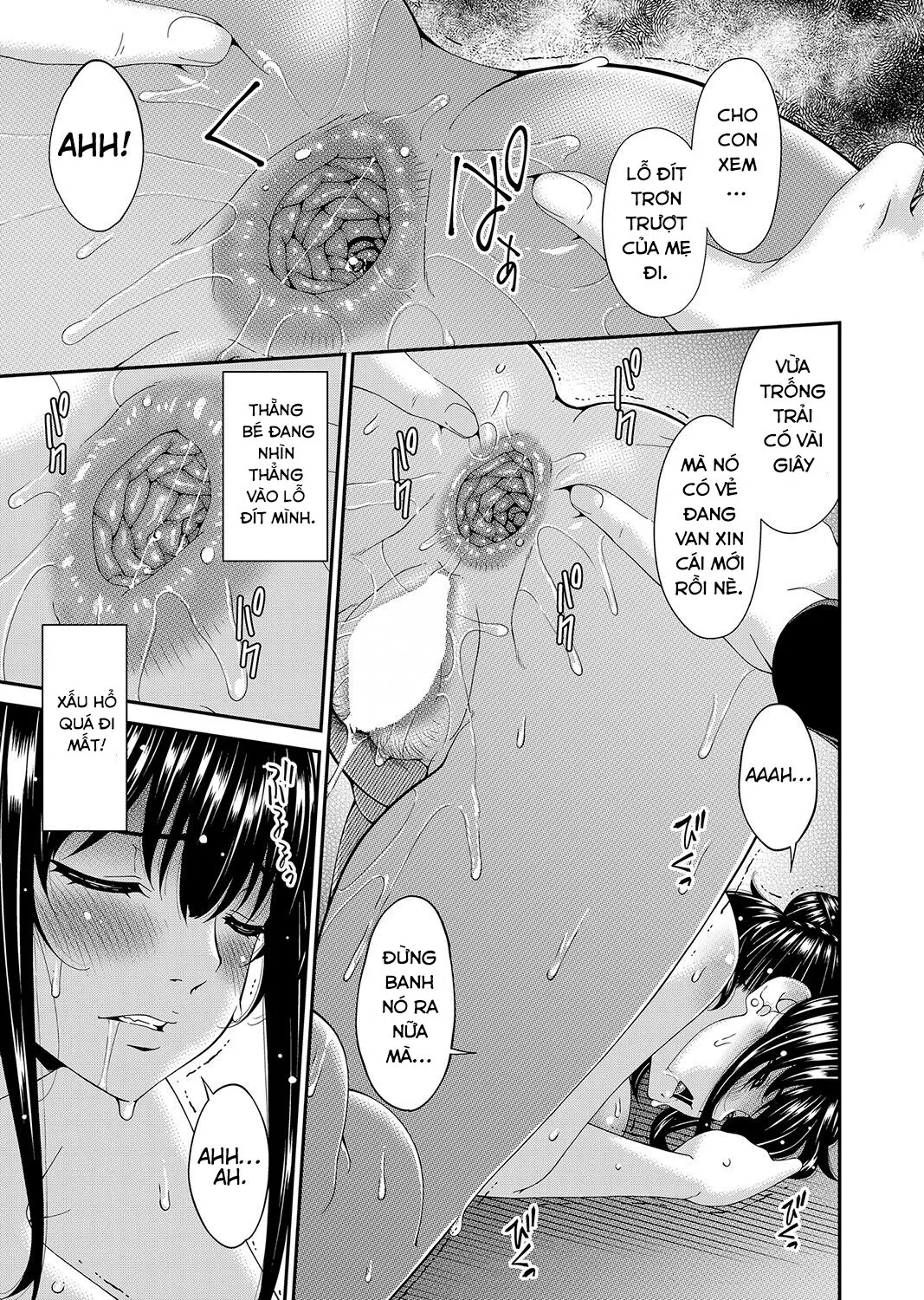 HentaiVN.net - Ảnh 11 - Saiin Kazoku [Hypnotic Family] - Chap 5