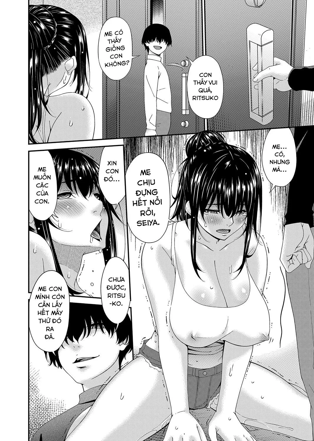 HentaiVN.net - Ảnh 6 - Saiin Kazoku [Hypnotic Family] - Chap 5