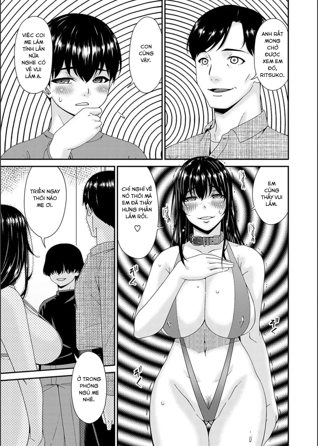 HentaiVN.net - Ảnh 3 - Saiin Kazoku [Hypnotic Family] - Chap 6