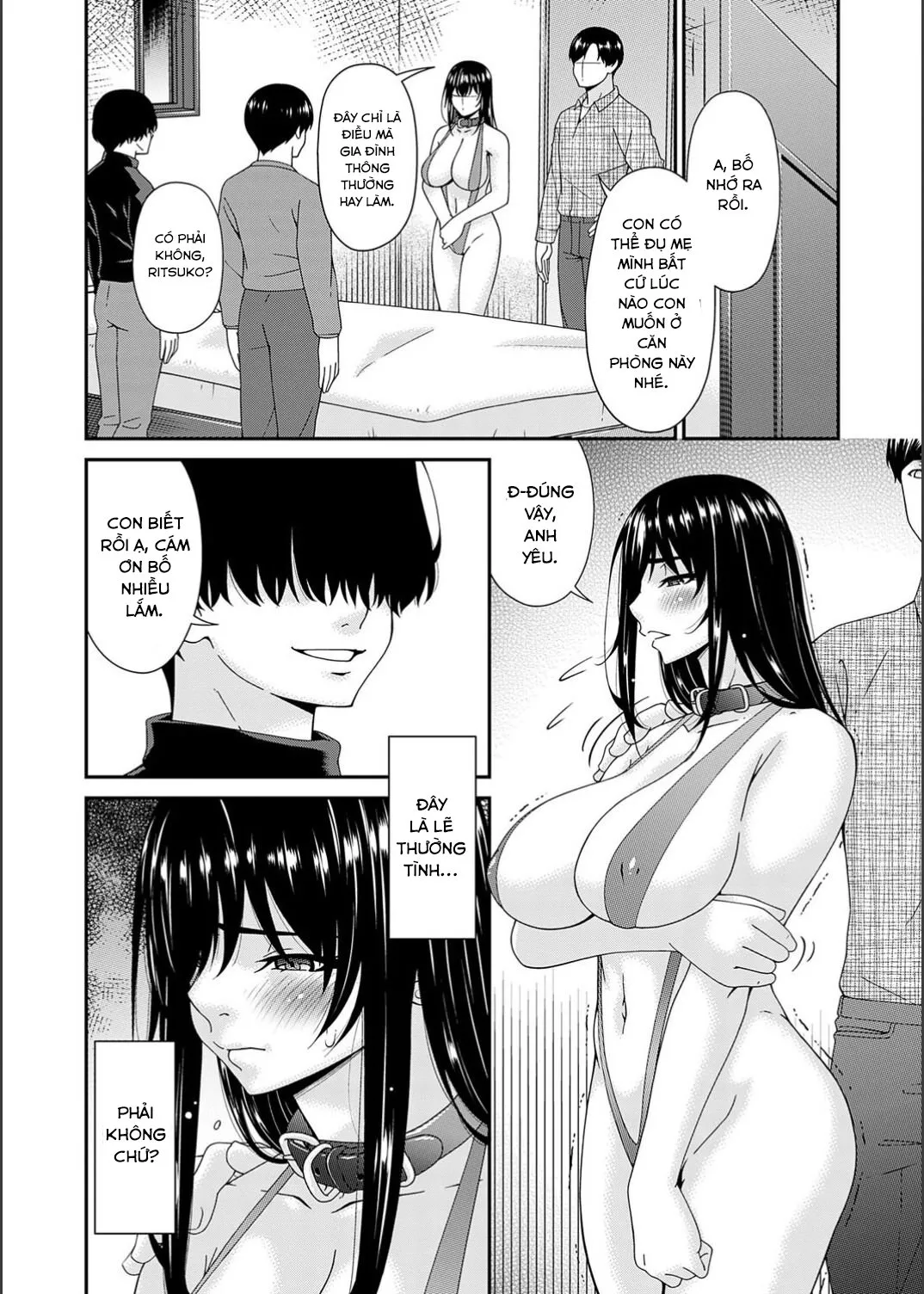HentaiVN.net - Ảnh 4 - Saiin Kazoku [Hypnotic Family] - Chap 6