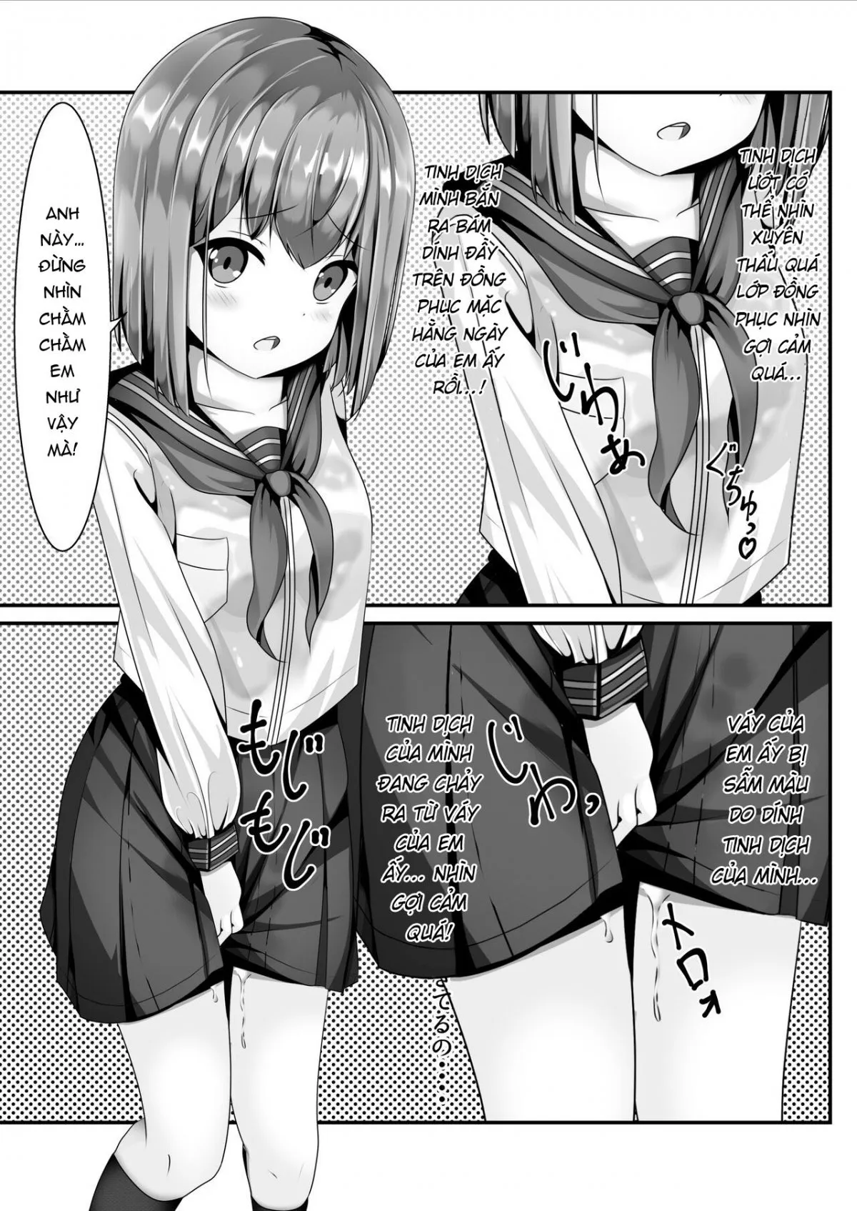 HentaiVN.net - Ảnh 10 - Sotsugyō shitara seifuku ni seieki bukkake shite mo ī to iu no de [卒業したら制服に精液ぶっかけしてもいいと言うので] - Oneshot