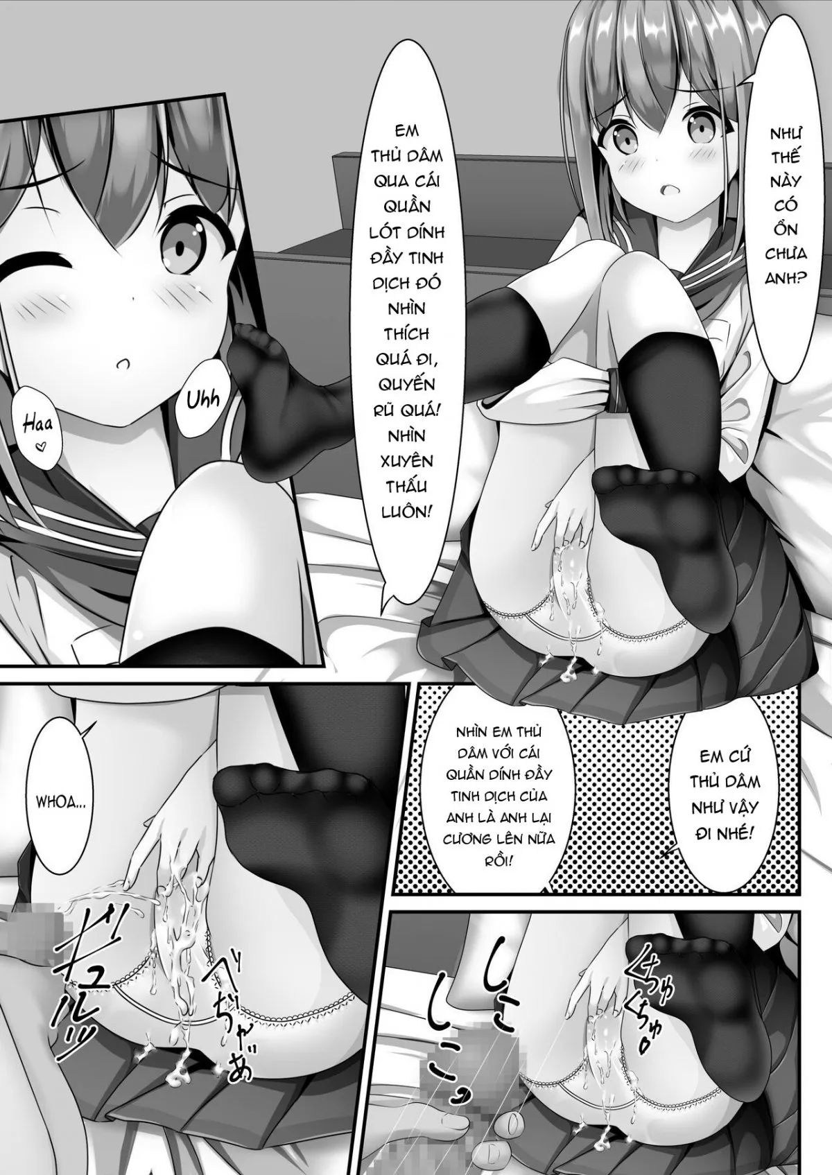 HentaiVN.net - Ảnh 7 - Sotsugyō shitara seifuku ni seieki bukkake shite mo ī to iu no de [卒業したら制服に精液ぶっかけしてもいいと言うので] - Oneshot