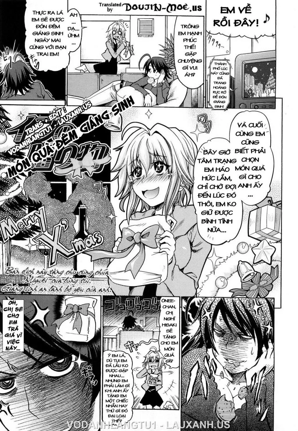 HentaiVN.net - Ảnh 5 - Santa-san in a Rush [Oisogi Santa-san] - Oneshot
