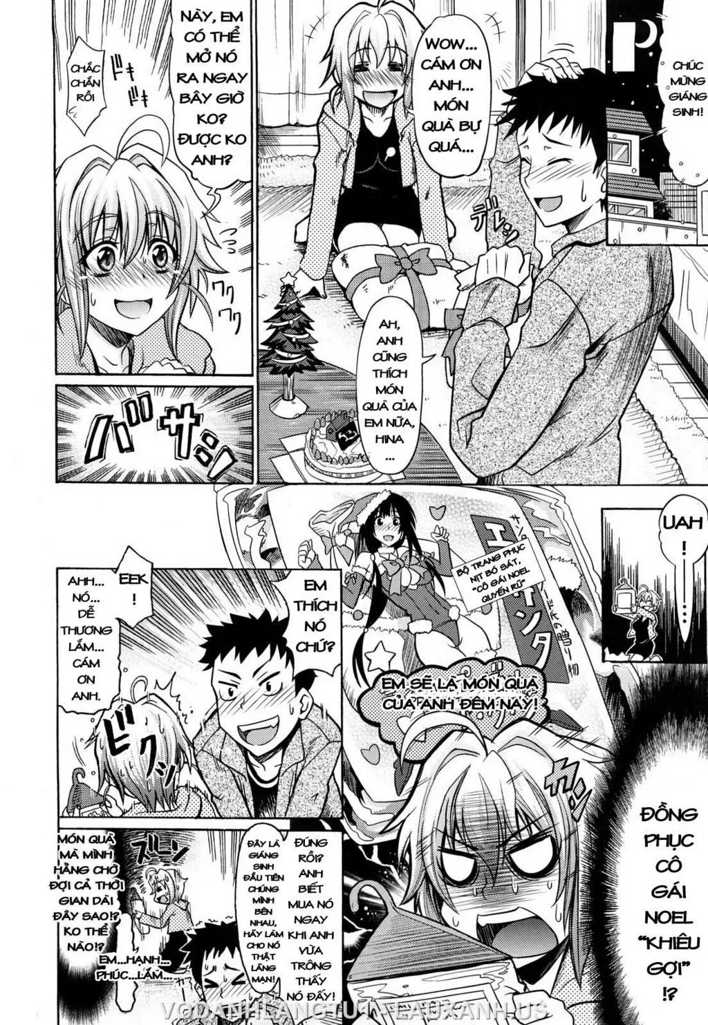 HentaiVN.net - Ảnh 6 - Santa-san in a Rush [Oisogi Santa-san] - Oneshot