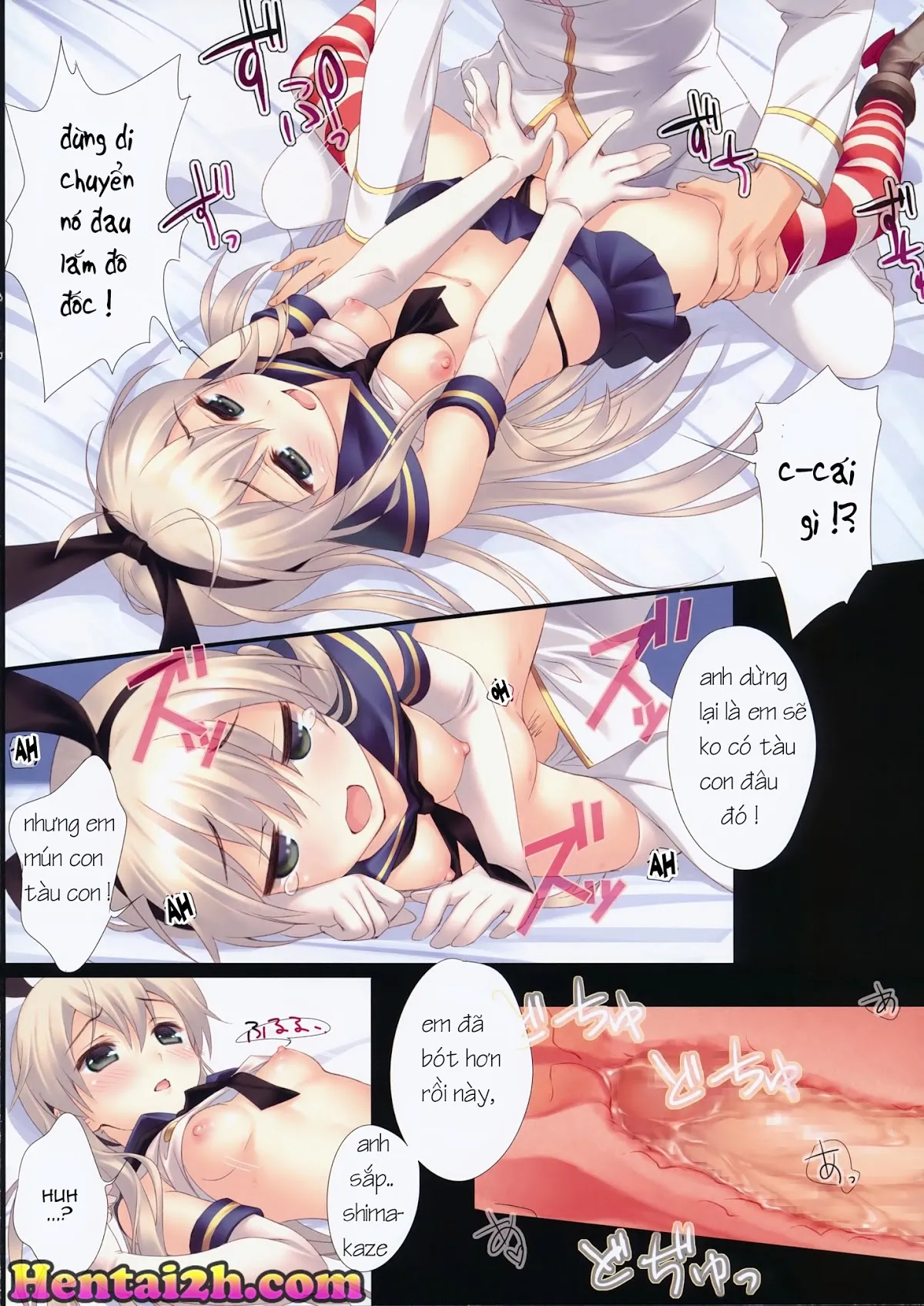 HentaiVN.net - Ảnh 8 - Watashi Mo Imouto Ga Hoshiino! (Kancolle) [I Want A Sister Too!] - Oneshot [Full Color]