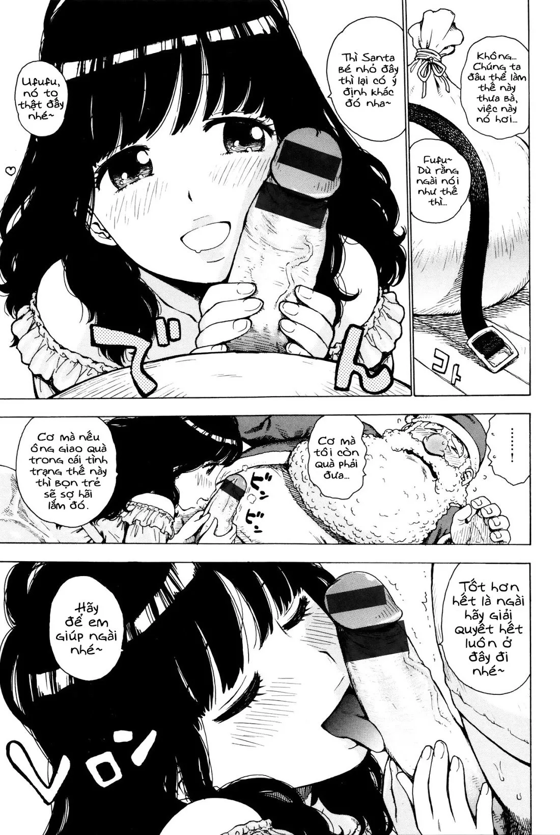 HentaiVN.net - Ảnh 5 - Santa Jouji [Santa Affair; Chuyện tình yêu của Santa] - Oneshot