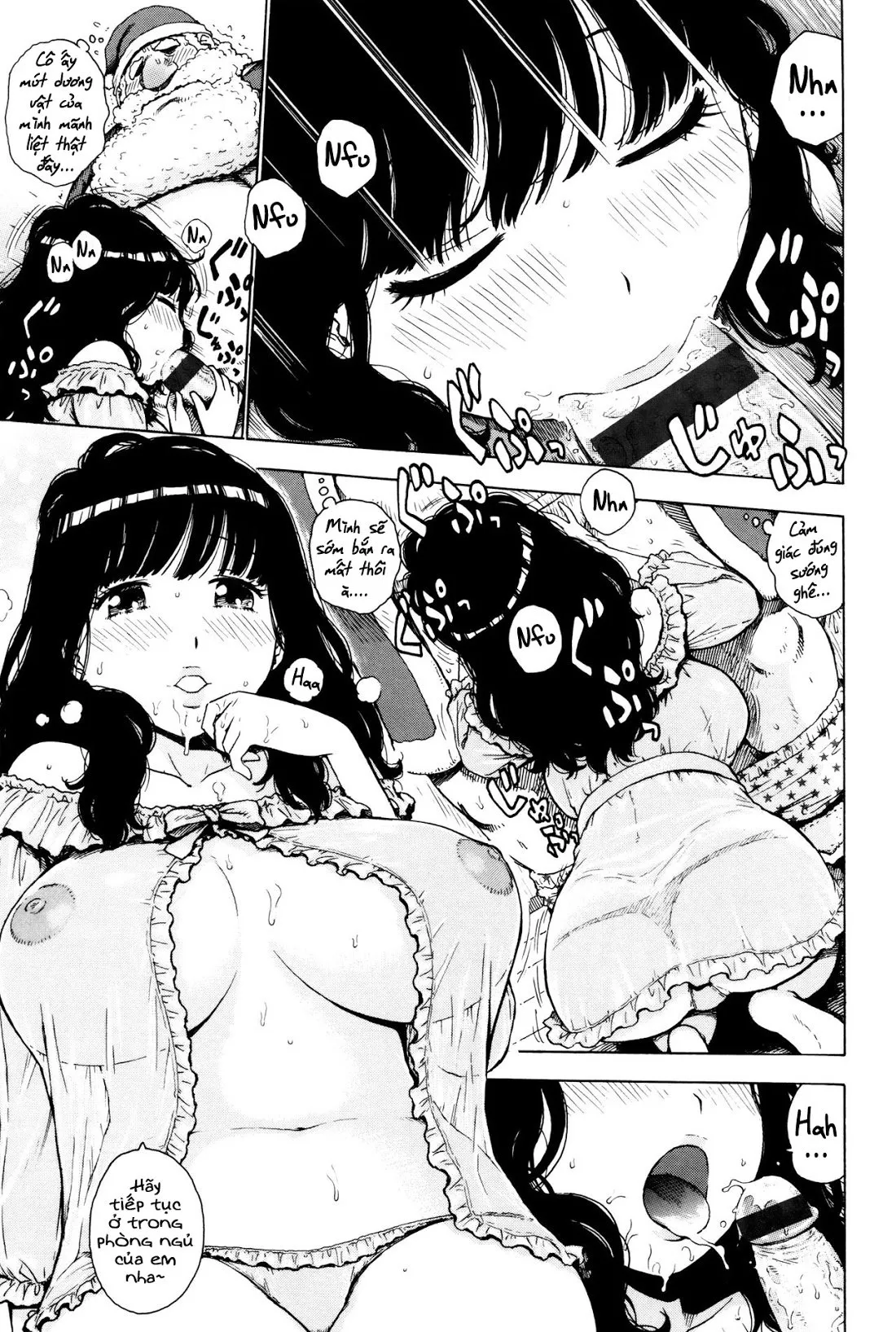 HentaiVN.net - Ảnh 7 - Santa Jouji [Santa Affair; Chuyện tình yêu của Santa] - Oneshot