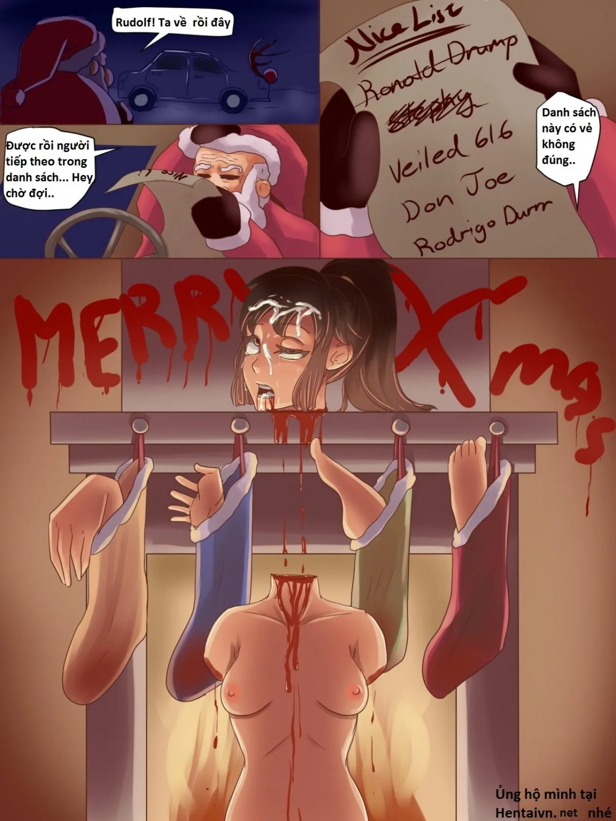 HentaiVN.net - Ảnh 10 - Naughty or nice - Oneshot
