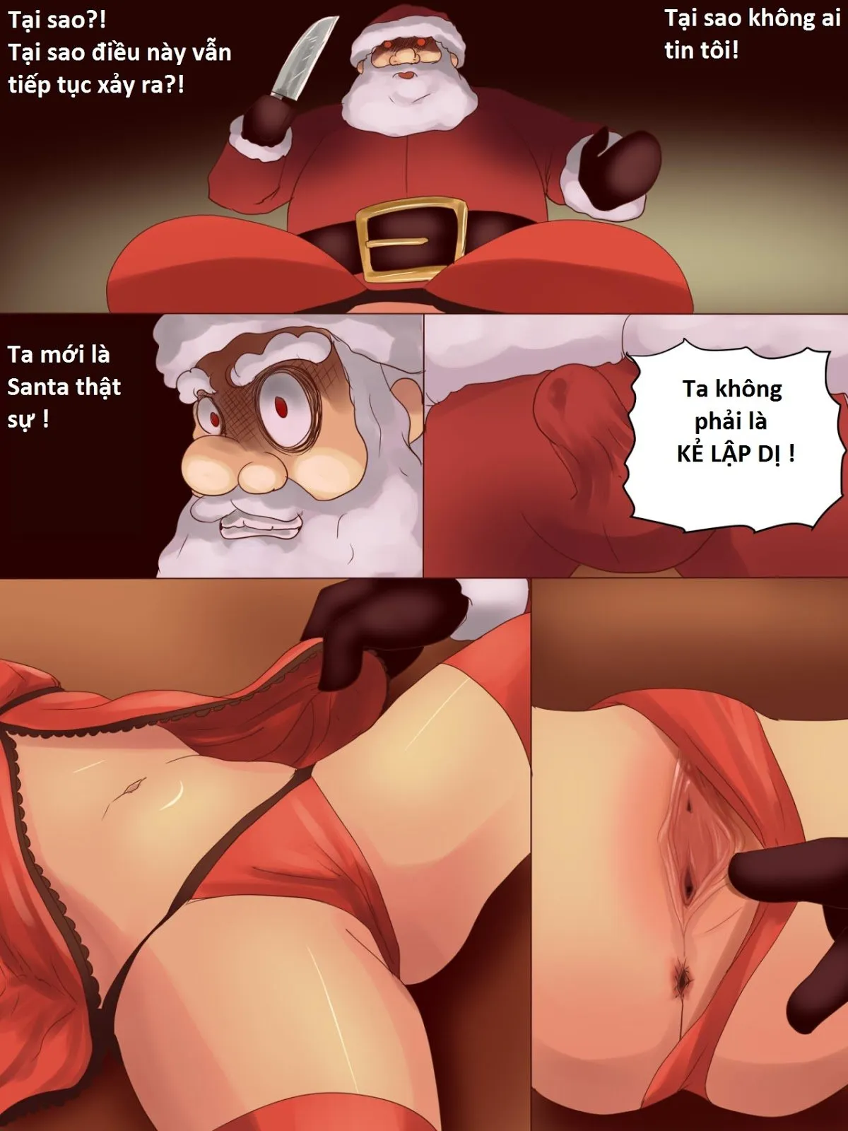 HentaiVN.net - Ảnh 5 - Naughty or nice - Oneshot
