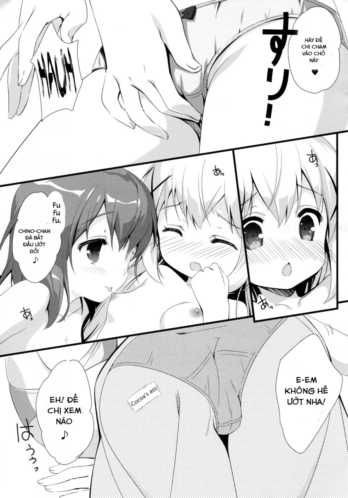 HentaiVN.net - Ảnh 10 - CocoaCappuccino (Gochuumon wa Usagi desu ka?) - Oneshot