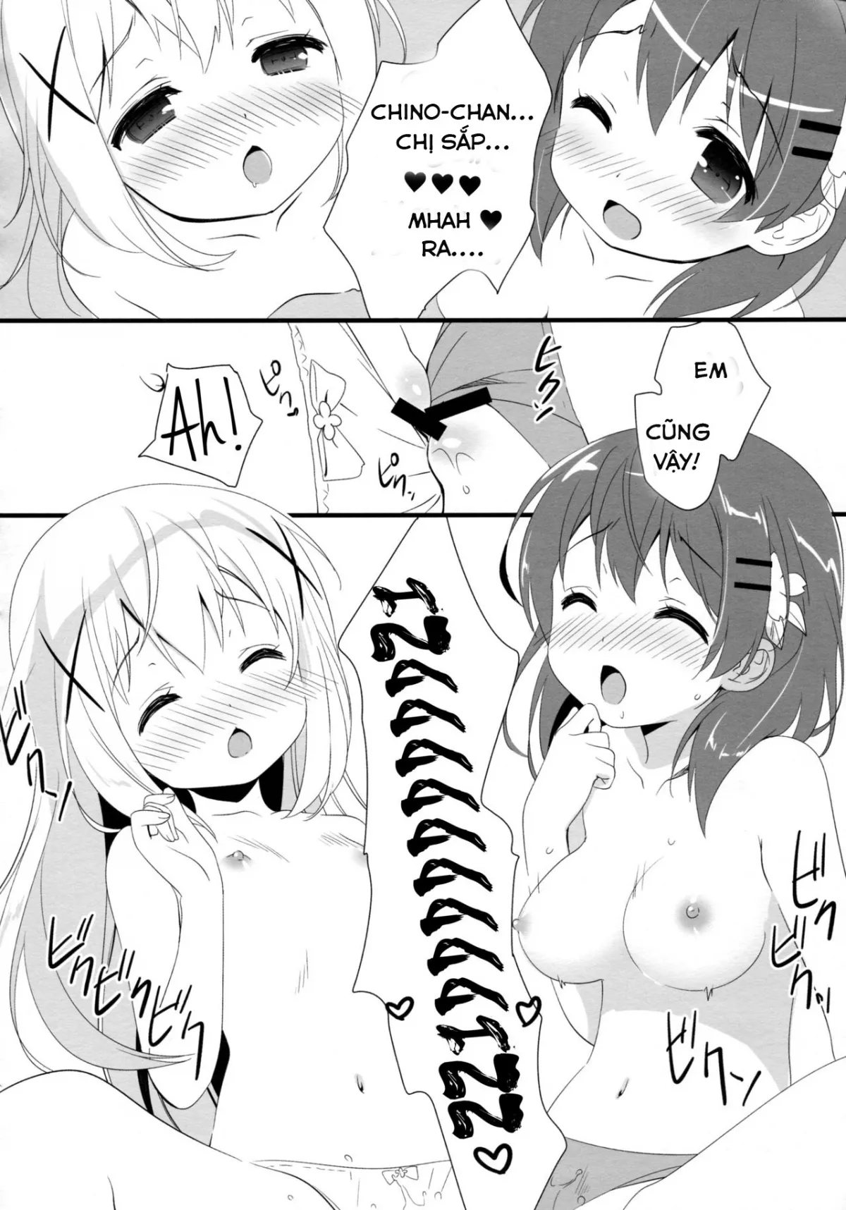 HentaiVN.net - Ảnh 17 - CocoaCappuccino (Gochuumon wa Usagi desu ka?) - Oneshot