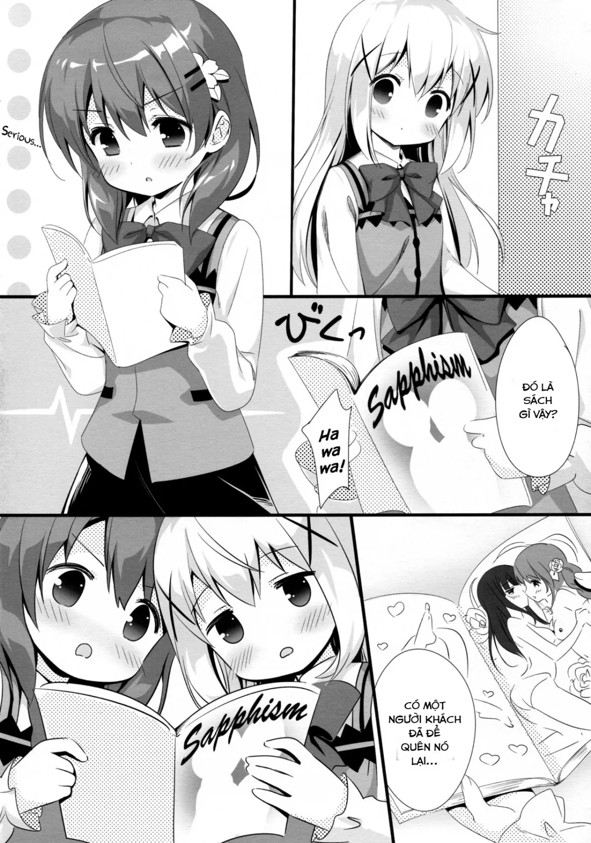 HentaiVN.net - Ảnh 3 - CocoaCappuccino (Gochuumon wa Usagi desu ka?) - Oneshot