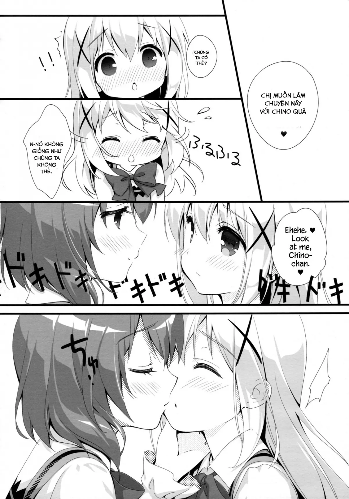HentaiVN.net - Ảnh 5 - CocoaCappuccino (Gochuumon wa Usagi desu ka?) - Oneshot