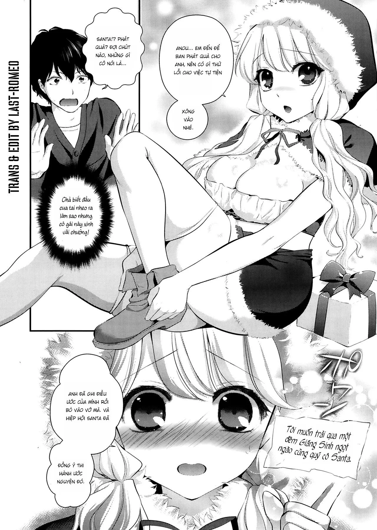 HentaiVN.net - Ảnh 6 - Nàng Santa của riêng tôi [Santa Claus Monopoly] - Oneshot