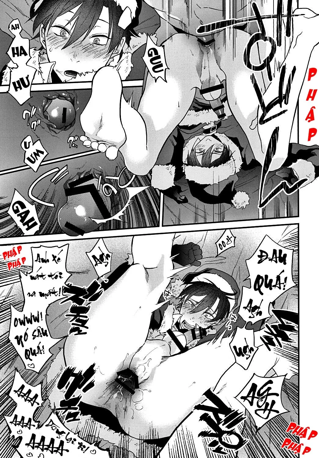 HentaiVN.net - Ảnh 13 - Món Quà Của Tôi Là Santa [Present wa Santa-san de Onegaishimasu!] - Món Quà Của Tôi Là Santa - Oneshot