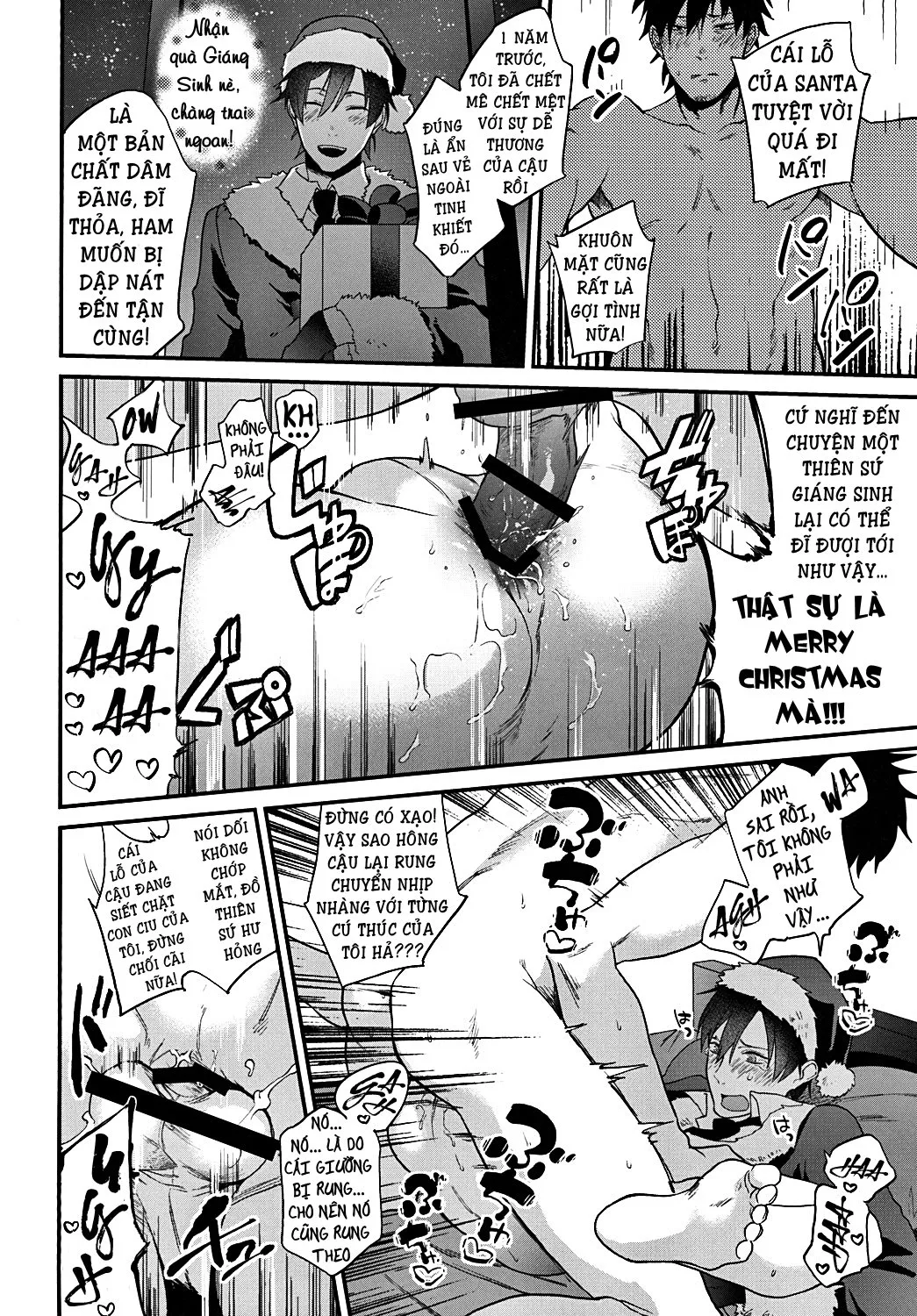 HentaiVN.net - Ảnh 14 - Món Quà Của Tôi Là Santa [Present wa Santa-san de Onegaishimasu!] - Món Quà Của Tôi Là Santa - Oneshot
