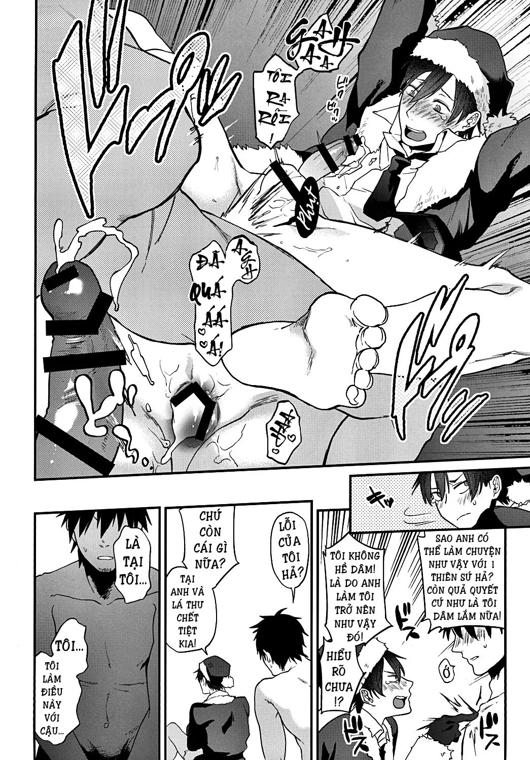 HentaiVN.net - Ảnh 16 - Món Quà Của Tôi Là Santa [Present wa Santa-san de Onegaishimasu!] - Món Quà Của Tôi Là Santa - Oneshot