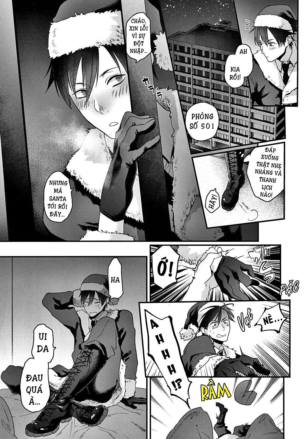 HentaiVN.net - Ảnh 5 - Món Quà Của Tôi Là Santa [Present wa Santa-san de Onegaishimasu!] - Món Quà Của Tôi Là Santa - Oneshot