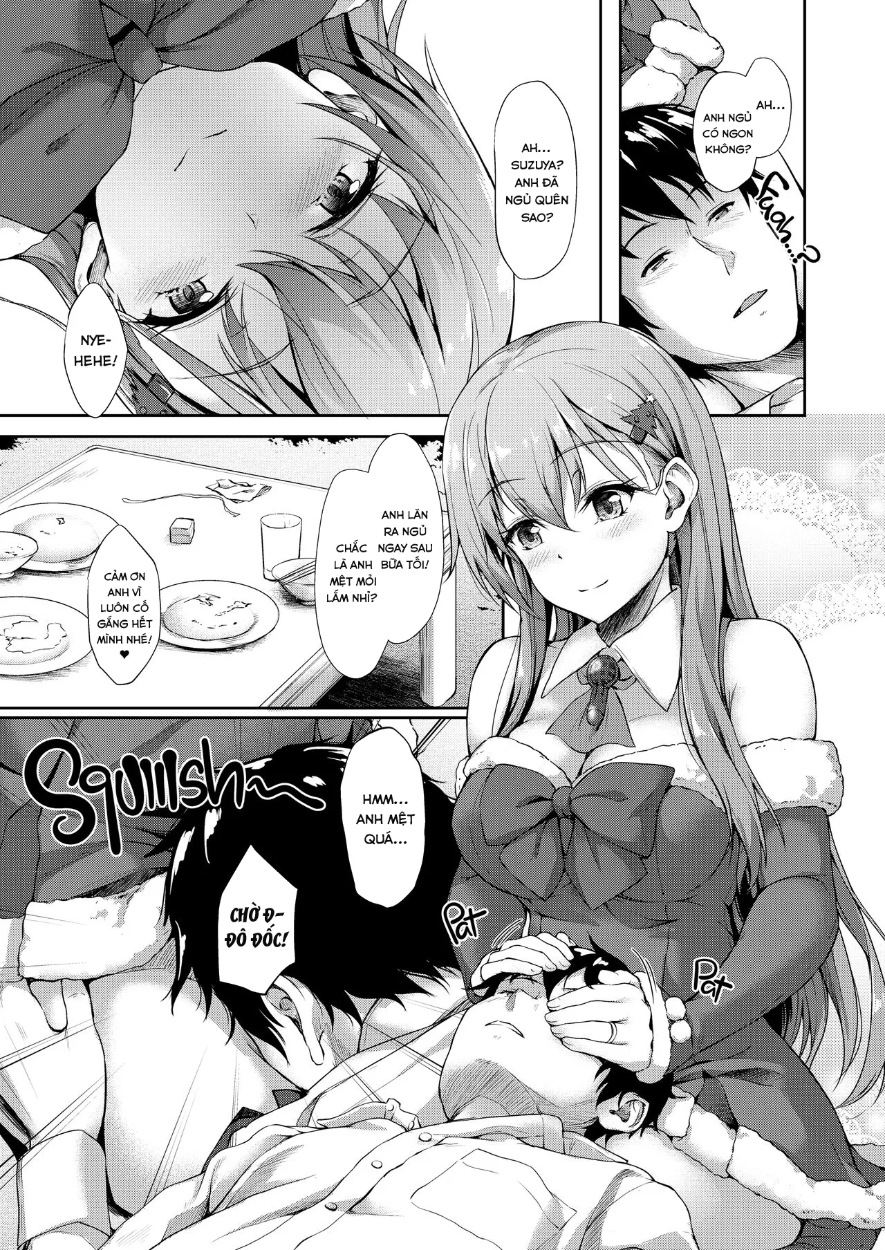 HentaiVN.net - Ảnh 3 - Sweet Night with Santa Suzuya (Kantai Collection -KanColle-) [Suzuya Santa to Amai Yoru] - Oneshot