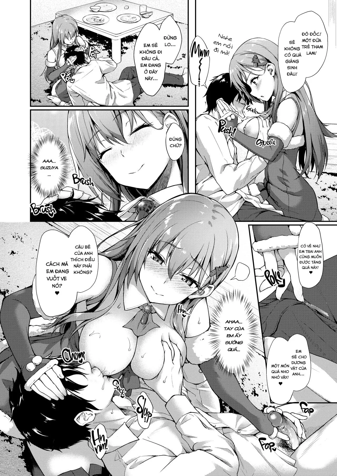 HentaiVN.net - Ảnh 6 - Sweet Night with Santa Suzuya (Kantai Collection -KanColle-) [Suzuya Santa to Amai Yoru] - Oneshot