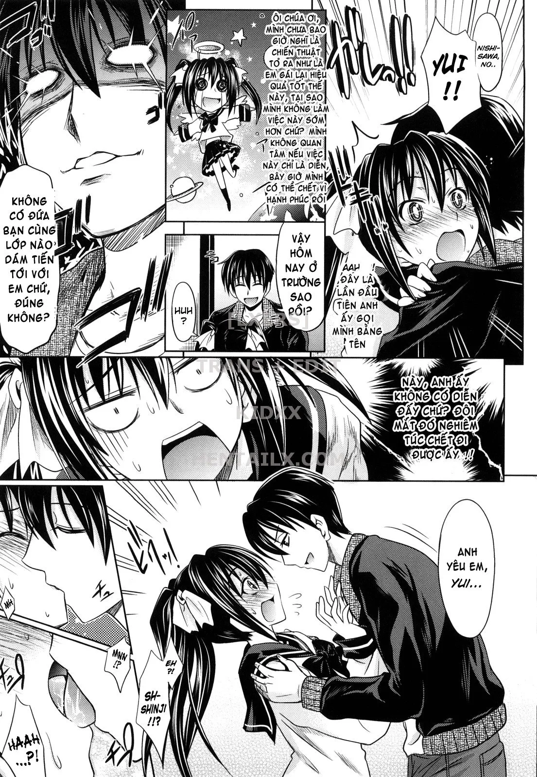 HentaiVN.net - Ảnh 6 - Pure Girl [Fake Love; The Christmas Eve Gift; Heart Breaking Shot; Apprentice Nurse; True Feelings; Confession X Confession; Projecti; No One Knows; My Love Is Unrequited, For Now...] - Chap 2: Projecti