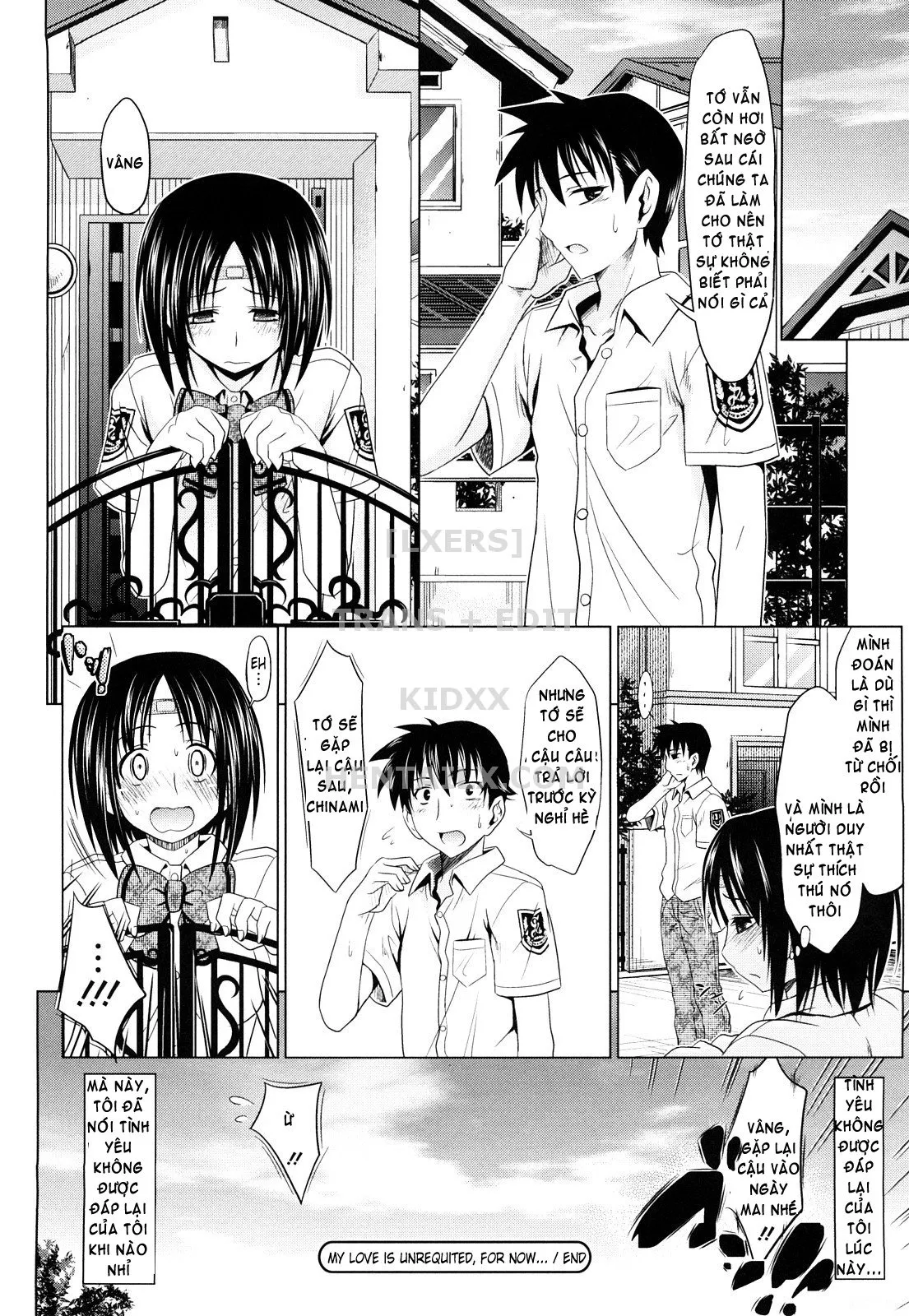 HentaiVN.net - Ảnh 24 - Pure Girl [Fake Love; The Christmas Eve Gift; Heart Breaking Shot; Apprentice Nurse; True Feelings; Confession X Confession; Projecti; No One Knows; My Love Is Unrequited, For Now...] - Chap 3: My Love Is Unrequited, For Now...