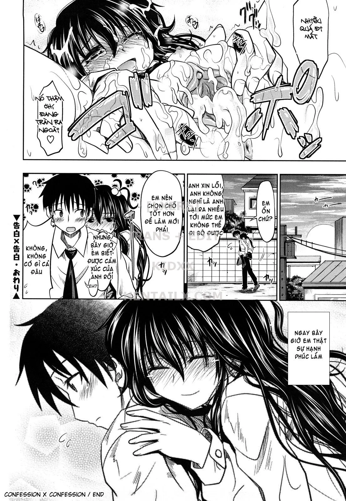 HentaiVN.net - Ảnh 19 - Pure Girl [Fake Love; The Christmas Eve Gift; Heart Breaking Shot; Apprentice Nurse; True Feelings; Confession X Confession; Projecti; No One Knows; My Love Is Unrequited, For Now...] - Chap 4: Confession X Confession