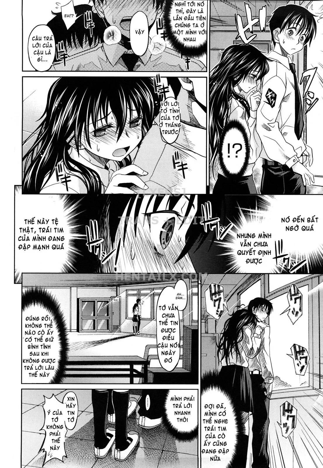 HentaiVN.net - Ảnh 6 - Pure Girl [Fake Love; The Christmas Eve Gift; Heart Breaking Shot; Apprentice Nurse; True Feelings; Confession X Confession; Projecti; No One Knows; My Love Is Unrequited, For Now...] - Chap 4: Confession X Confession